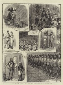 De Koninklijke Review van Schotse Vrijwilligers in Edinburgh